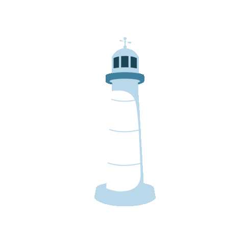 Lighthouse Biloxi Sticker by Coastal Mississippi