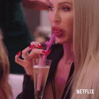 Drama Sipping GIF by NETFLIX