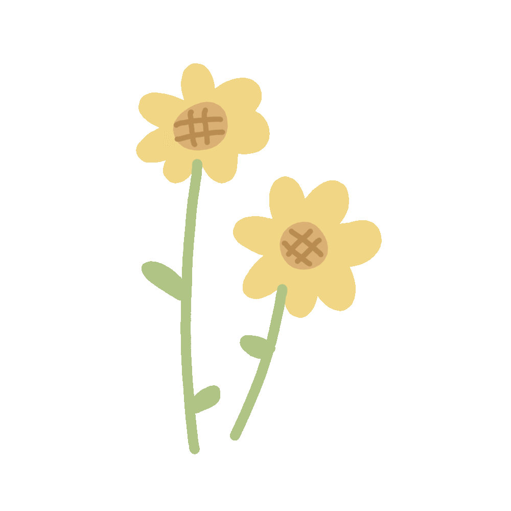 Sun Flower Sticker by chxrrypie