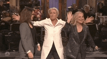 amy poehler hug GIF by Saturday Night Live