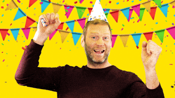 Happy Birthday Party GIF by visualbrand Happy Birthday Party GIF by visualbrand