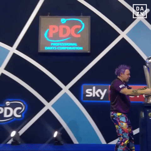 Peter Wright Love GIF by DAZN North America