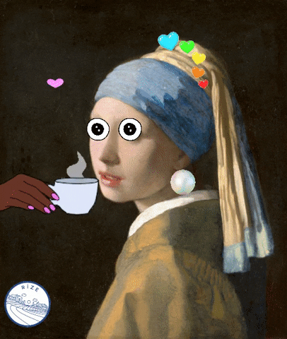 Girl With A Pearl Earring Gifitup2019 GIF by GIF IT UP