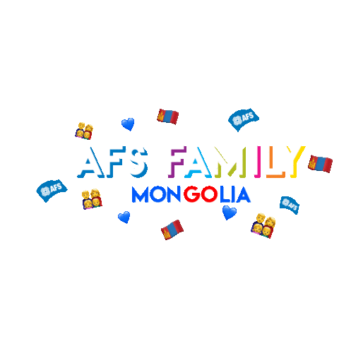AFS Mongolia Sticker