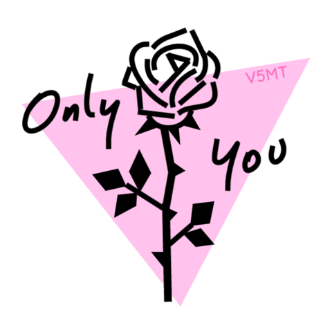 Only You Love Sticker by V5MT