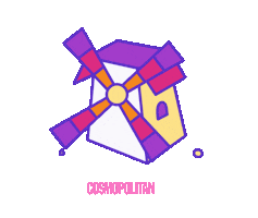 Cosmopolitan IT Sticker