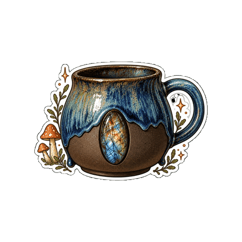 Mug Pottery Sticker by beaCreates