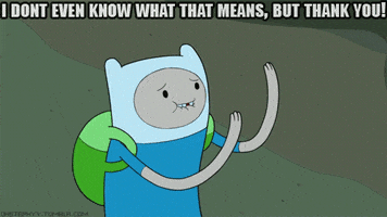adventure time thank you GIF
