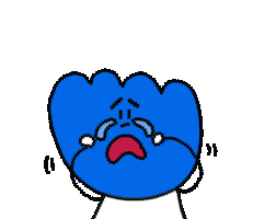 Blue Sticker