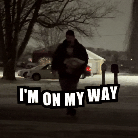 On My Way GIF