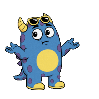 Confused Who Knows Sticker