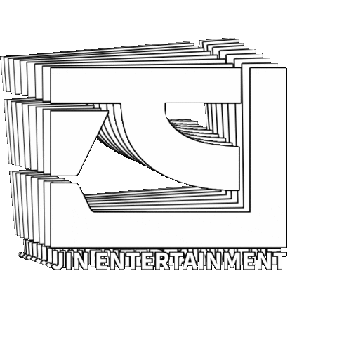 JIN ENTERTAINMENT Sticker