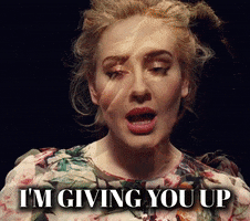 Give You Up GIF by Adele