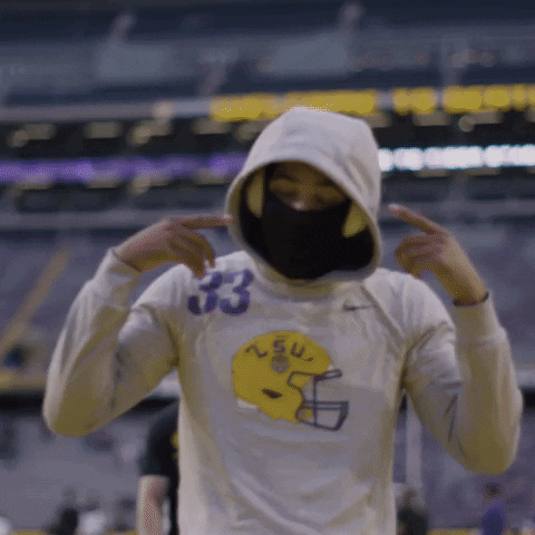 Locked In Dancing GIF by LSU Tigers