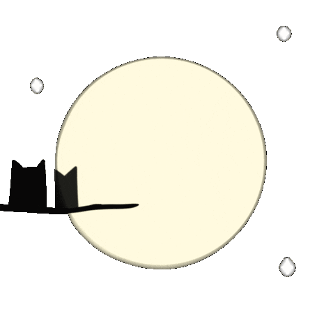 Good Night Cats Sticker