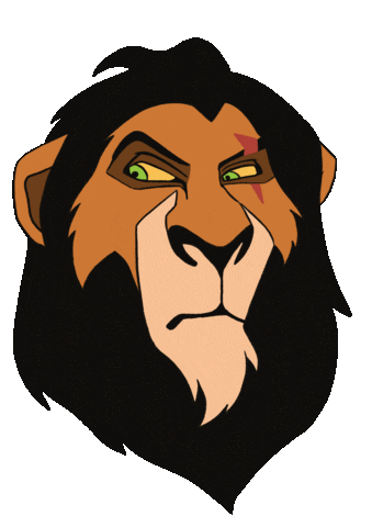 The Lion King Scar Sticker