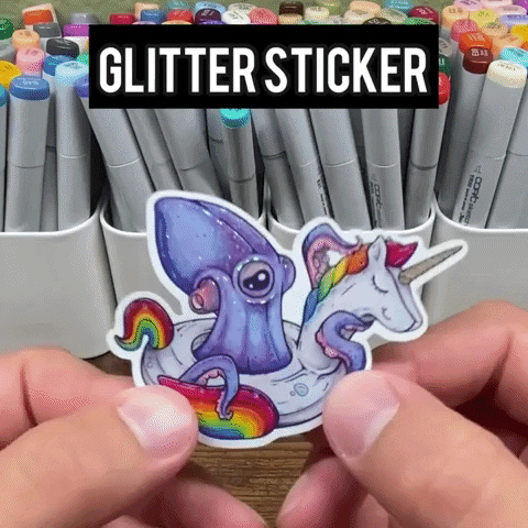 Unicorn GIF by OctoNation® The Largest Octopus Fan Club!