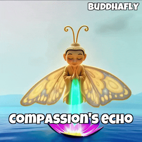 Flower Glowing GIF by BuddhaFlyJourney