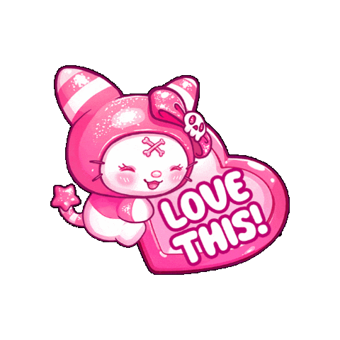 Love This Sticker by Candy Kult Land