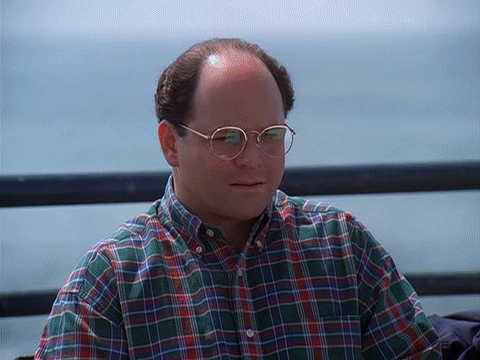 George Costanza Running GIF - Find & Share on GIPHY
