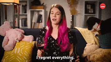 Back To School Wine Mom GIF by BuzzFeed