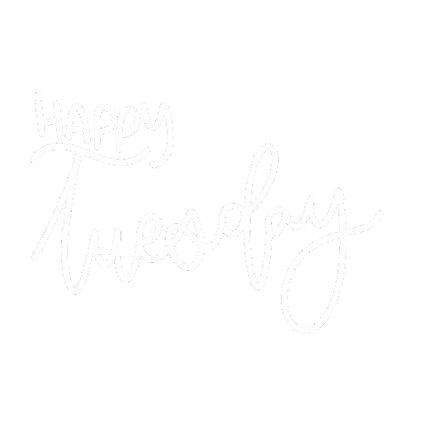 Happy Tuesday Sticker by Sincerely Barbie Designs