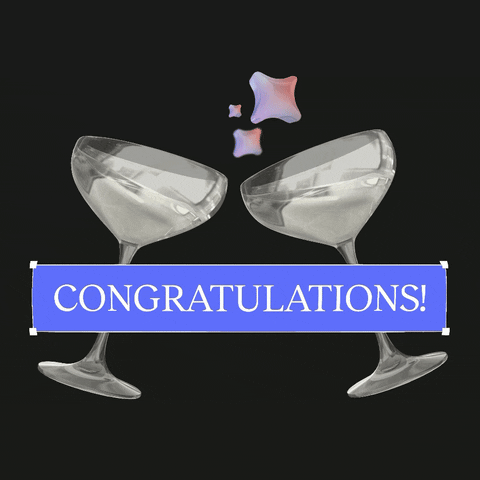 Congrats Congratulations GIF by Keenfolks