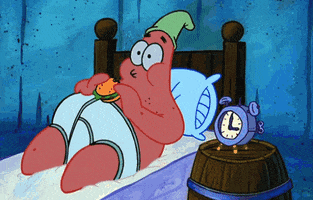 Patrick Star Eating GIF by SpongeBob SquarePants