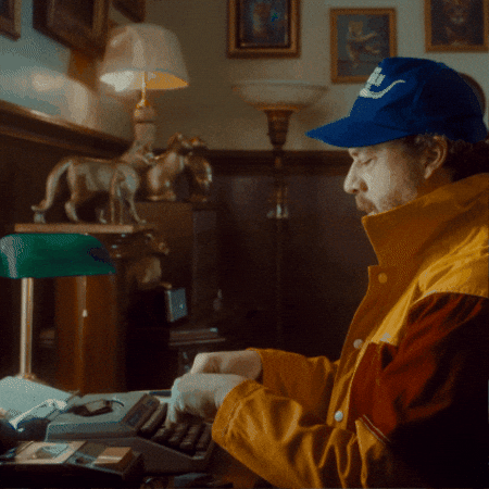 Danny Mcbride Typing GIF by Don Gato Tequila