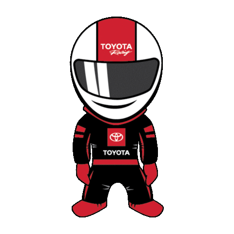 Number One Racing Sticker by Toyota USA