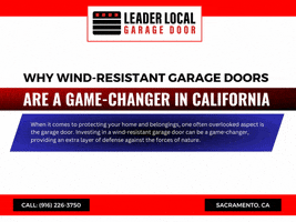 Impact-Resistant Garage Doors GIF