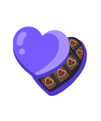 Heart Chocolate Sticker by Tonik Bank
