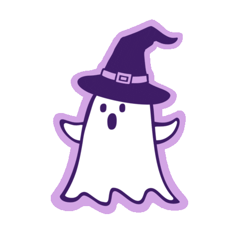Halloween Ghost Sticker by Joinsmiler