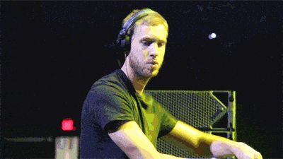 think calvin harris GIF