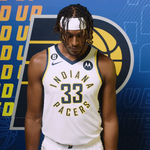 Serious Myles Turner GIF by Indiana Pacers