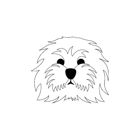 Dog Love Sticker by Wrabel