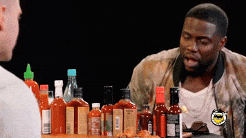 Kevin Hart Hot Ones GIF by First We Feast