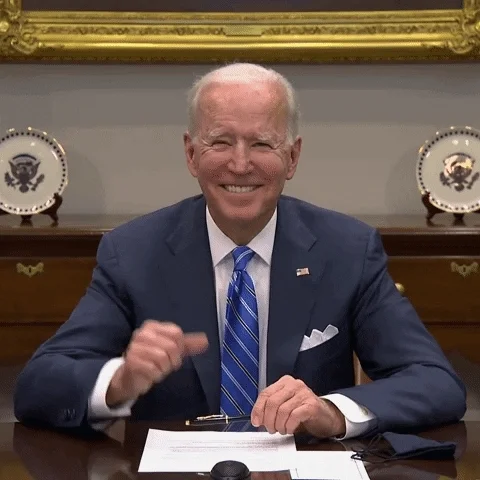 Happy Joe Biden GIF