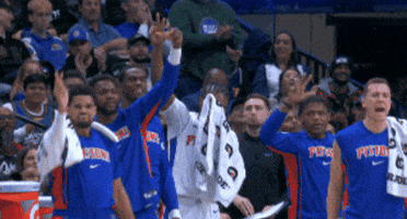 Tobias Harris Celebration GIF by Detroit Pistons