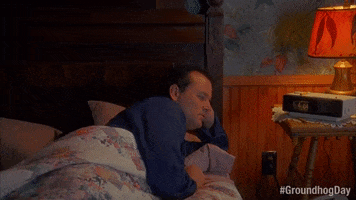 Bill Murray Waiting GIF by Groundhog Day