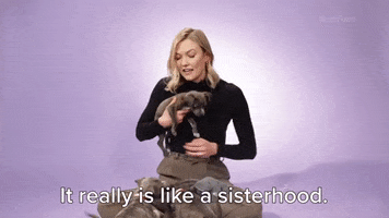 Karlie Kloss Puppies GIF by BuzzFeed