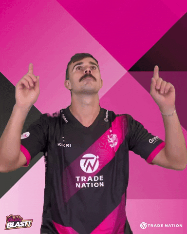 Ben Green Moustache GIF by Somerset County Cricket Club