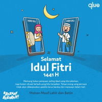 Stay Home Eid Al-Fitr GIF by Qlue Smart City