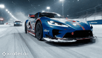 Race Track Car GIF by Krater.ai