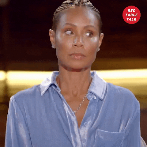 Jada Pinkett Smith Point GIF by Red Table Talk - Find & Share on GIPHY