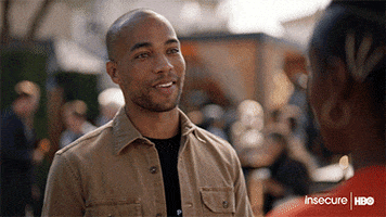 You Look Good Flirt GIF by Insecure on HBO