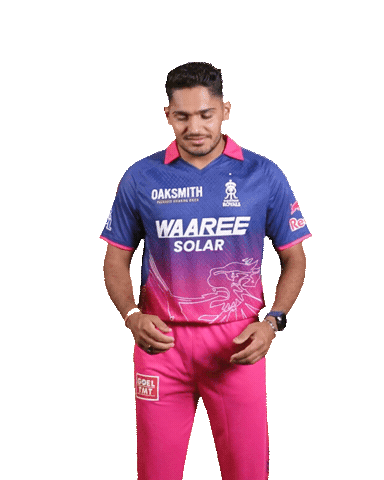 Halla Bol Pink Sticker by Rajasthan Royals