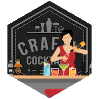 Party Drink Sticker by Crafty Cocktails