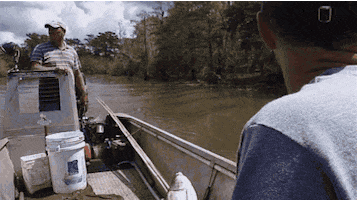 Surprise Fish GIF by Swamp People
