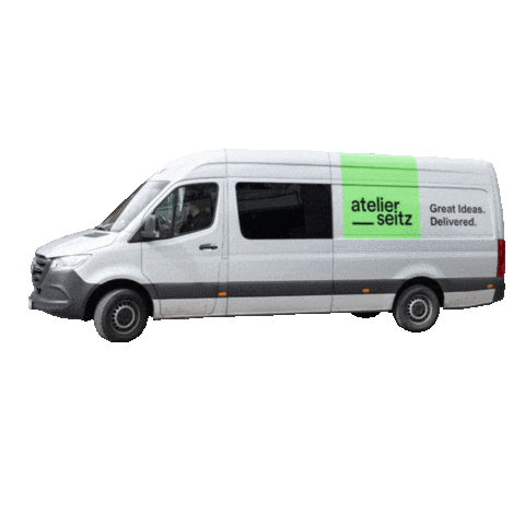 Sprinter Sticker by Atelier Seitz